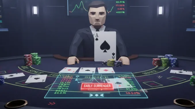 Blackjack_Early_Surrender_Moment